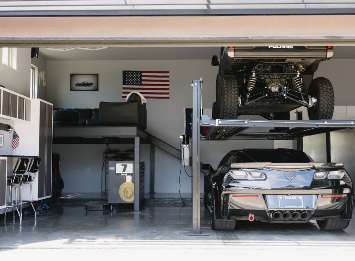 Complete garage makeover in Austin TX by My Ultimate Garage