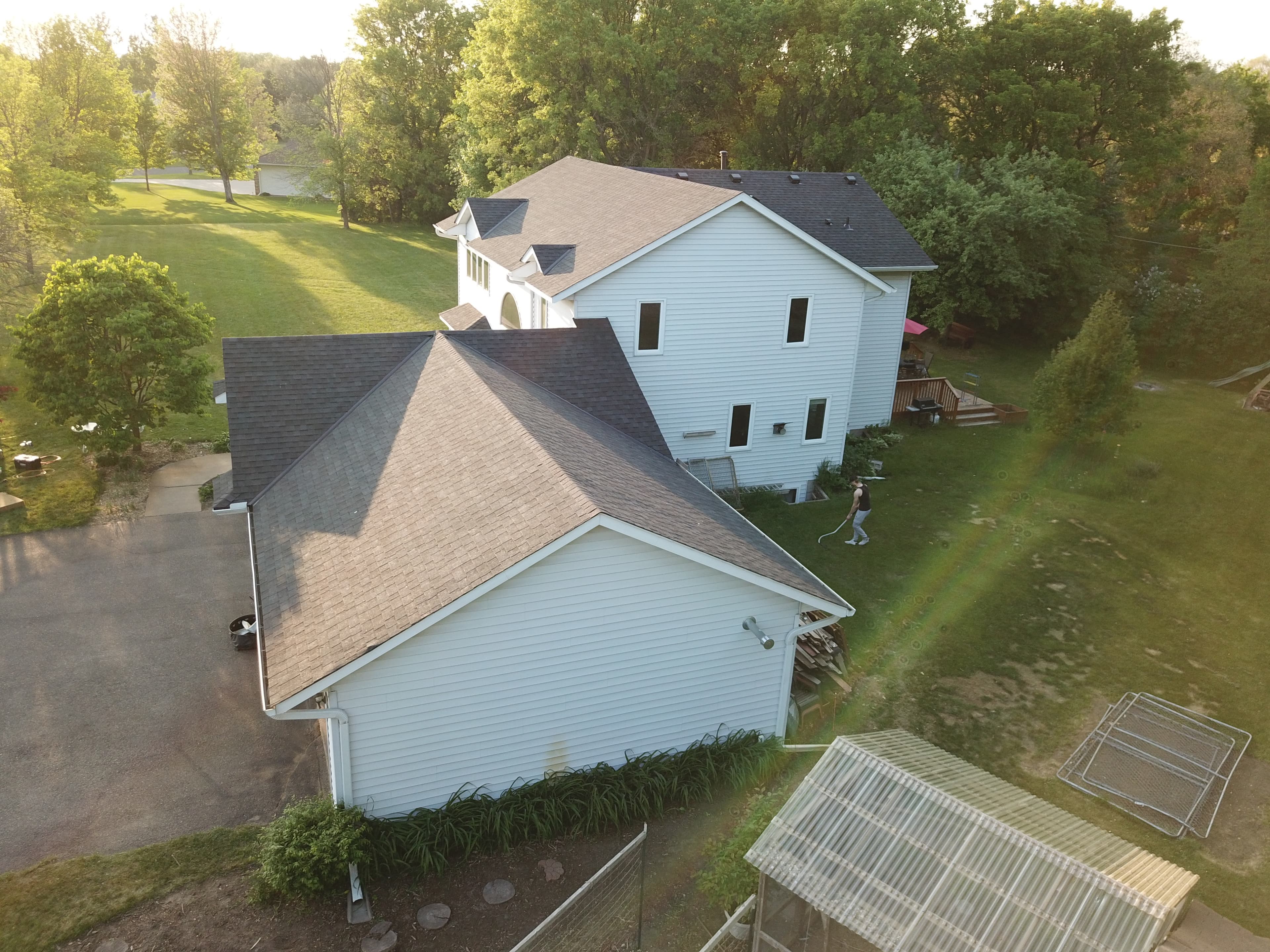 Three-car garage renovation with floors and storage by My Ultimate Garage